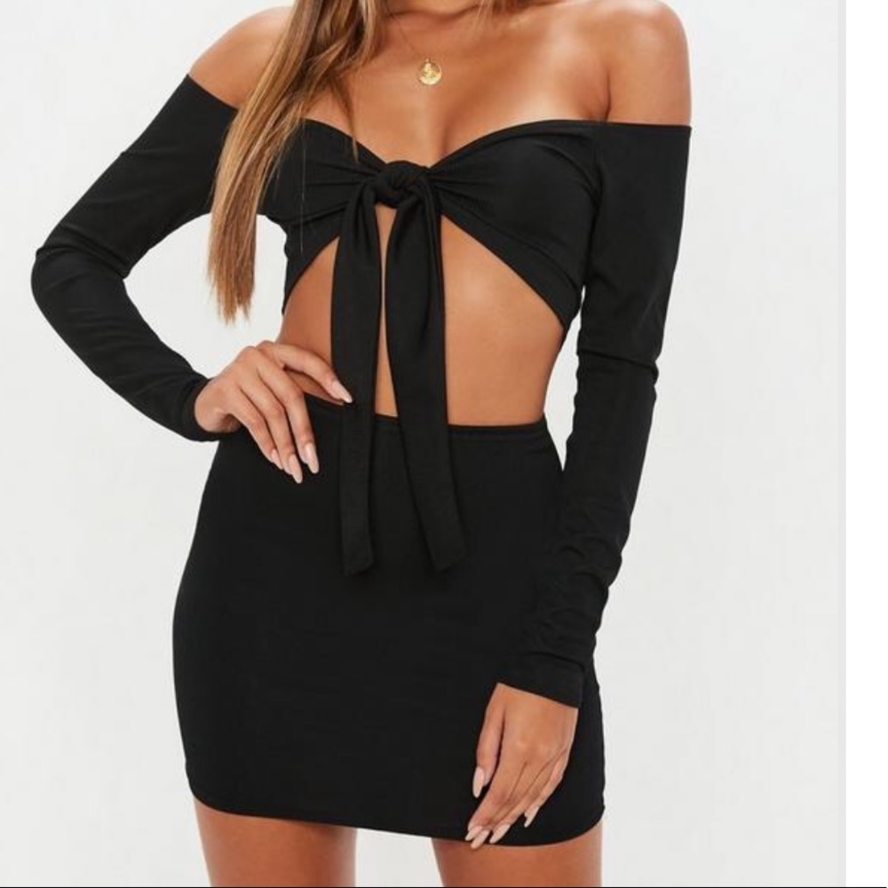 Skirt and top co ord set